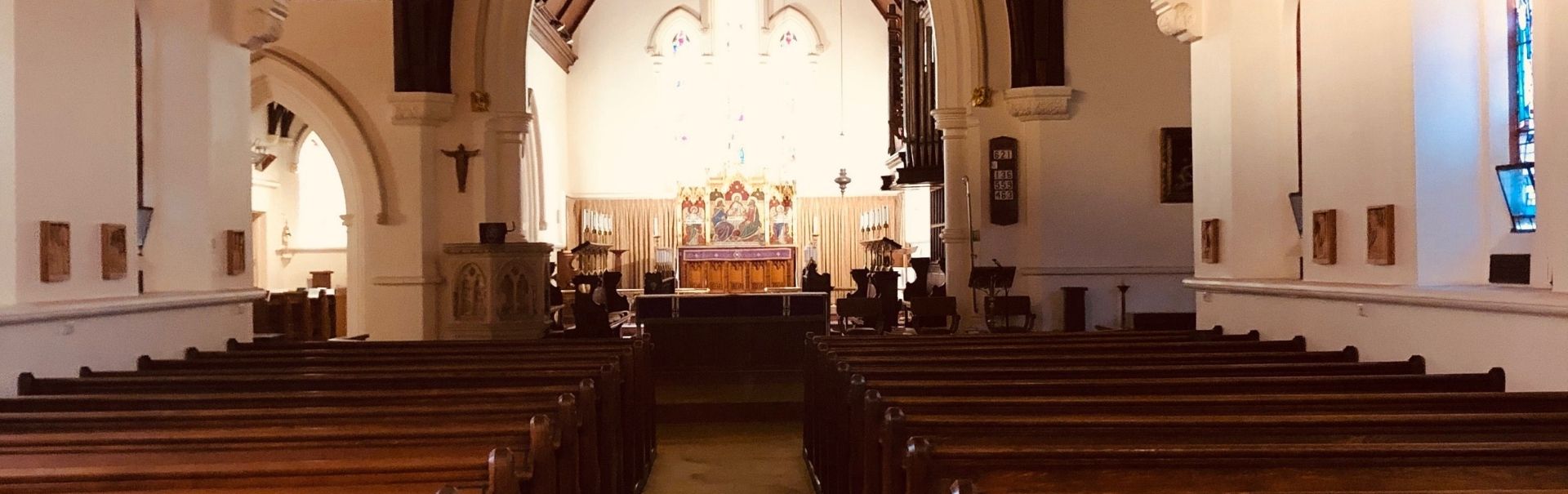 Interior of St George's Anglican Church